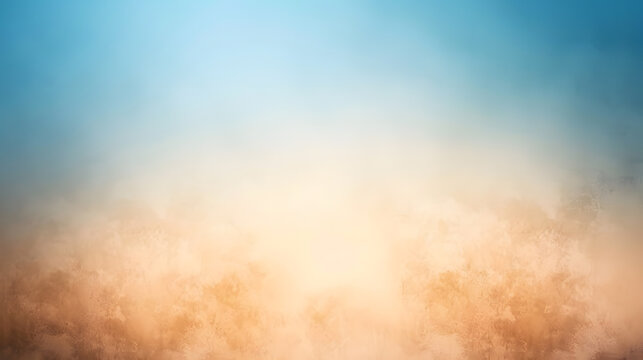 blue beige brown light gradient bright light background. Generative AI.