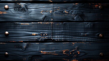 rusted metal rivets affix the top and sides