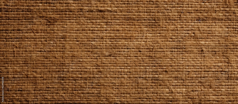 Poster top down view of a background image showcasing a rich earthy brown hue resembling burlap ample copy 