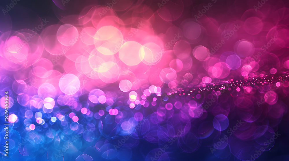 Wall mural blue pink purple color gradient shine bright light and glow texture background. generative ai.