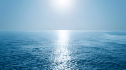 Fototapeta premium blue sea sky, , color gradient rough abstract, shine bright light and glow, background. Generative AI.