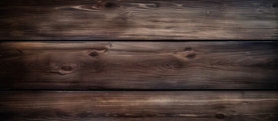 Fototapeta premium A dark wooden background with empty space for text insertion. Copyspace image