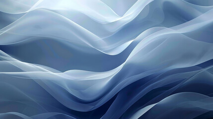 Obraz premium blue satin background, tailored for business and corporate websites. Design minimalist compositions featuring clean lines, subtle gradients, and abstract shapes 