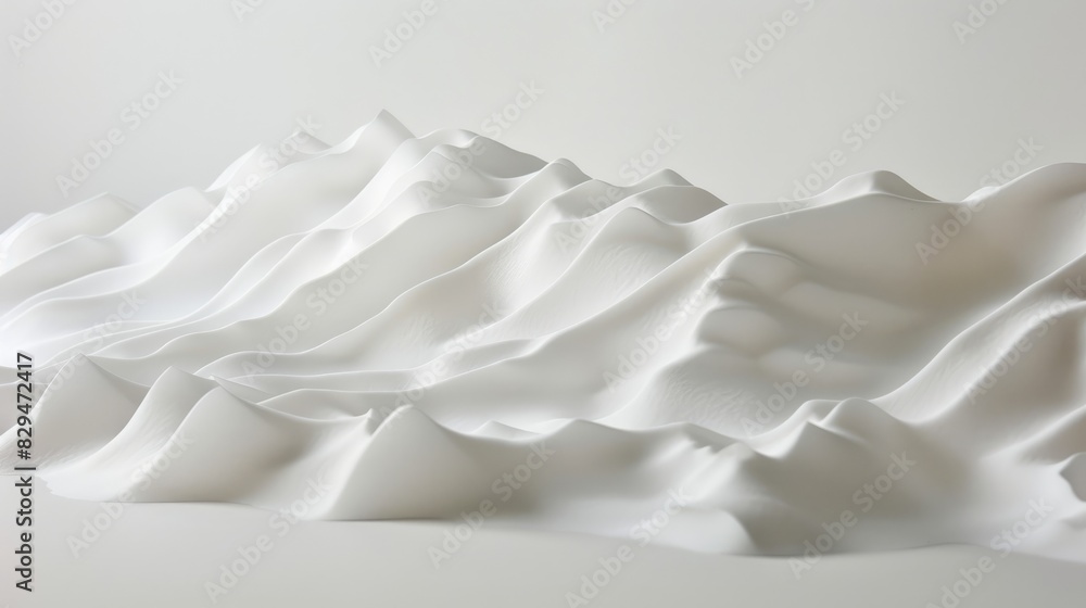 Poster a clean white background with a faint wave pattern, offering a touch of movement without overwhelmin