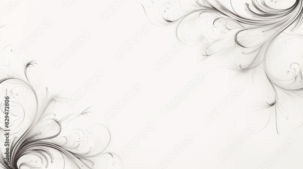 Poster a clean white background with a very faint swirl pattern, adding a touch of elegance without being t