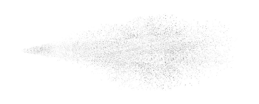 Water spray effect, realistic cosmetic mist, transparent atomizer splash.