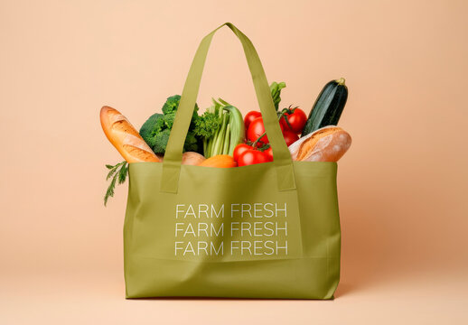 Bag Mockup With Generative AI