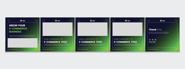 LinkedIn carousel post, social media Instagram carousel post, modern and editable business carousel template design © Tarek Digital