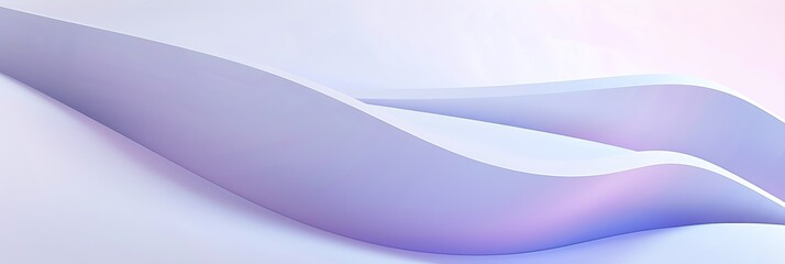 Fototapeta premium purple gradient, curved shape, black background, 3d render, simple shapes, in the style of simple, minimal, green light aspect ratio 3:1, for banner, landing page, website