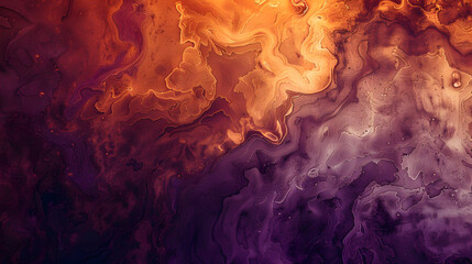 Dark orange brown purple abstract texture background. Generative AI.