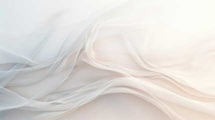Obraz premium A minimalist white background with a subtle gradient effect, creating a soft and pleasing visual impact