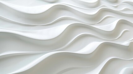 A minimalist white background with a very subtle wave pattern, offering a hint of movement while maintaining simplicity