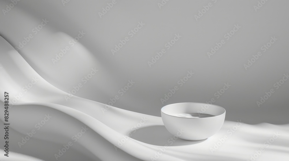 Poster a plain white background with a soft shadow effect around the edges, giving the image a subtle sense