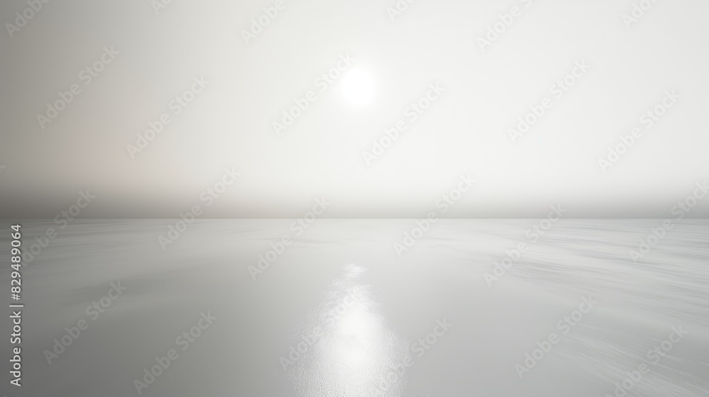 Poster a simple, smooth white background with a gentle gradient from the center outwards, providing a soft 