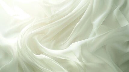 Fototapeta premium A simple, smooth white background with a gentle gradient from the center outwards, providing a soft and elegant look