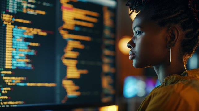 Modish Application Programming, Code Development on Computer Screen