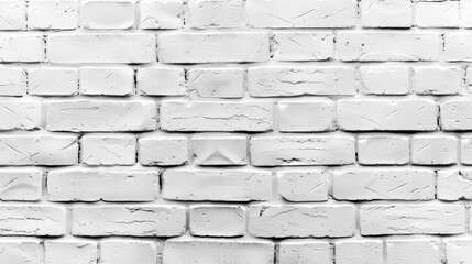 Obraz premium A monochrome image of a wall built from white bricks, contrasting against a middle ground of a black-and-white brick wall