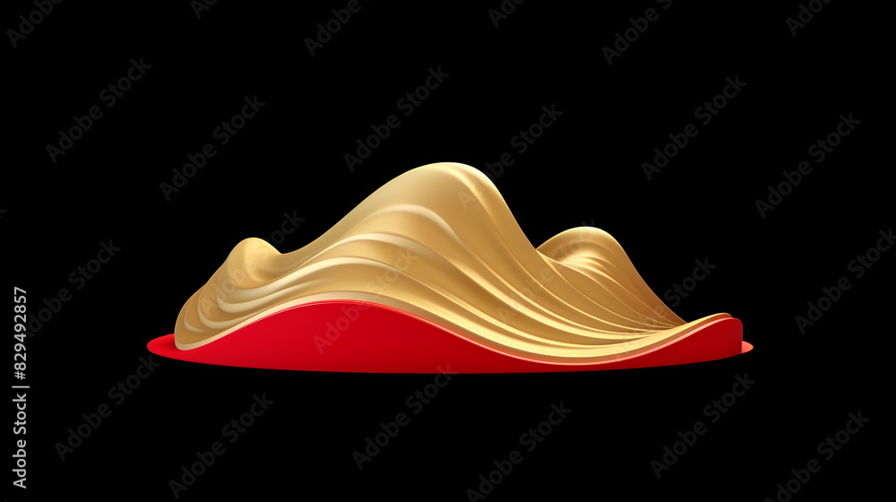 Canvas Prints Waves Icon holiday 3d