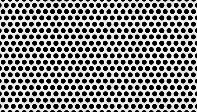 Seamless old gray metal grid pattern background