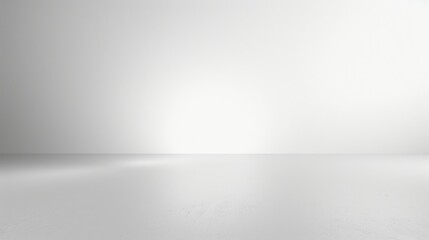A smooth, seamless white background with a gentle gradient from top to bottom, creating an elegant and minimalist look