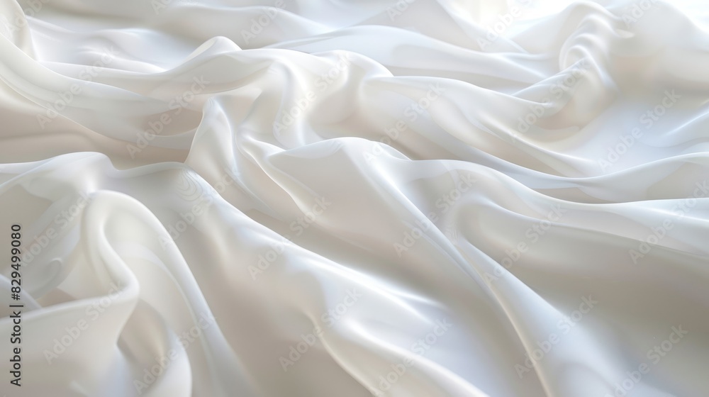 Poster a smooth white background with a light gradient, perfect for creating a soft and elegant visual impa