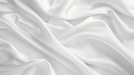 Obraz premium A smooth white background with a light gradient effect, creating a soft and elegant visual appearance suitable for any design