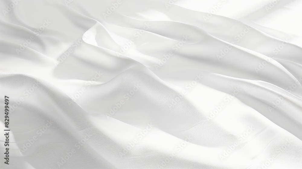 Poster a smooth white background with a soft, diffused light effect, perfect for creating a calm and soothi