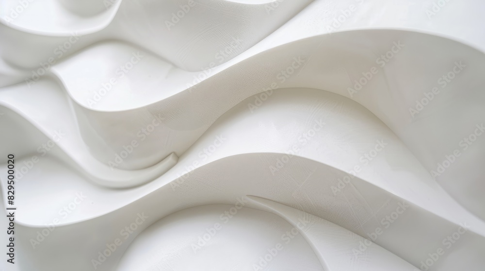 Aufkleber a white abstract background with a faint hint of geometric shapes, providing a modern touch without 