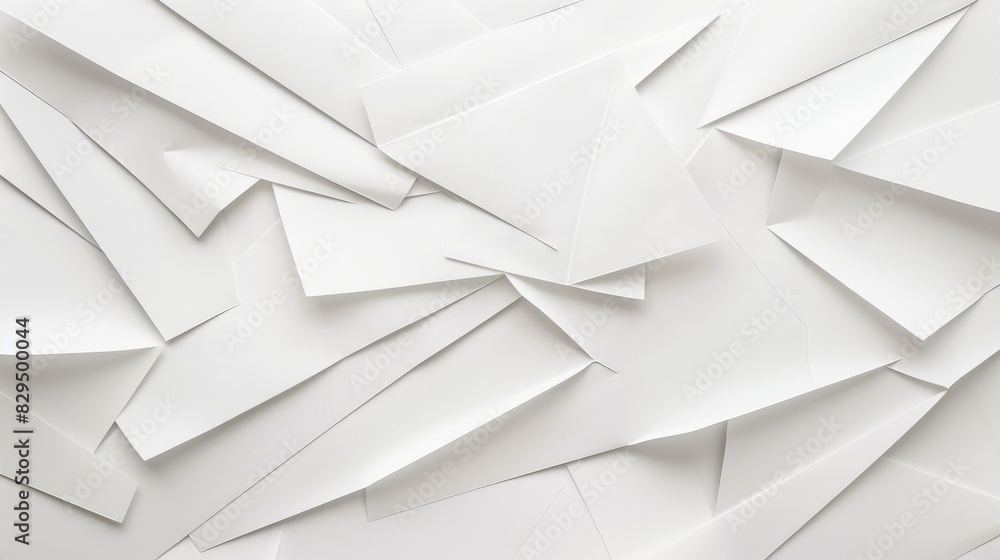 Aufkleber a white abstract background with a faint hint of geometric shapes, providing a modern touch without 