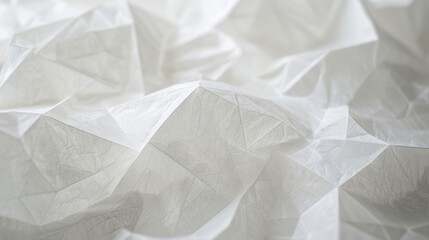 Obraz premium A white abstract background with a faint hint of geometric shapes, providing a modern touch without being too distracting