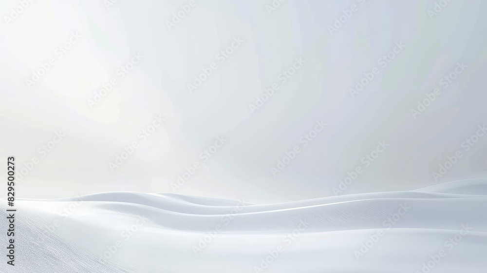 Poster a white abstract background with a gentle gradient from top to bottom, creating a serene and minimal