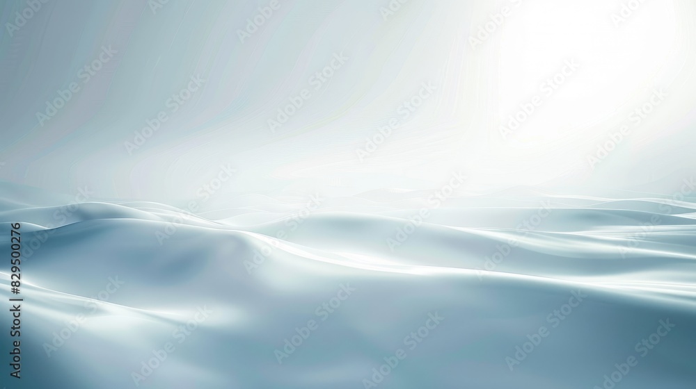 Poster a white abstract background with a gentle gradient from top to bottom, creating a serene and minimal