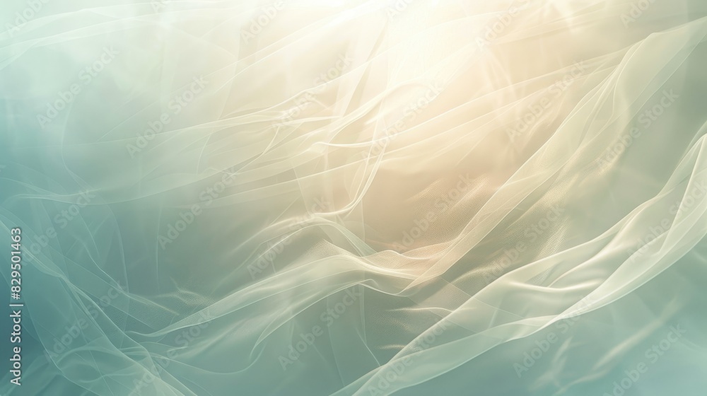 Poster an abstract background featuring a gentle gradient with subtle light effects, perfect for a tranquil