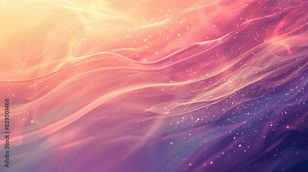 Poster an abstract background featuring a gentle gradient with subtle light effects, perfect for a tranquil