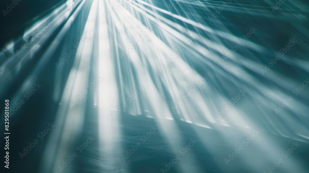 Aufkleber an abstract background featuring gentle beams of light creating a tranquil and serene atmosphere, no