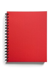 Composition Notebook in Red Color - School Supplies for Writing and Note Taking