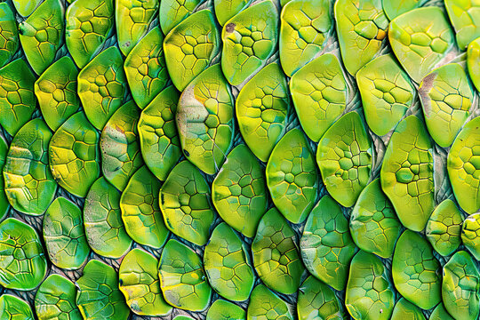 Generative ai on theme of beautiful texture snake skin for design natural abstract background