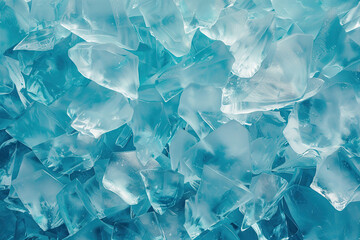 Generative ai on theme of beautiful texture transparent ice for design natural abstract background