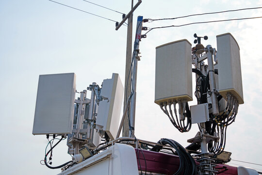 Cell on Wheels (COW) is a portable base station used to provide temporary cellular network coverage for high-profile events and emergency situations where existing base stations become damaged
