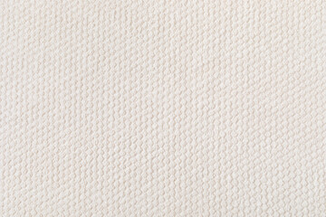Bathroom towels surface or texture for design. Natural and organic background in neutral beige colors.