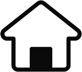 Home icon,Address icon.