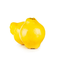 Quince isolated on a white background