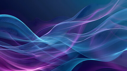 Fototapeta premium indigo navy blue gradient bright light and glow texture background. Generative AI.