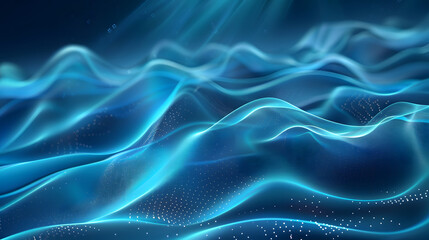 Obraz premium indigo navy blue gradient bright light and glow texture background. Generative AI.