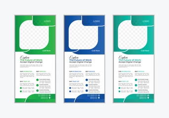 rack card dl flyer template