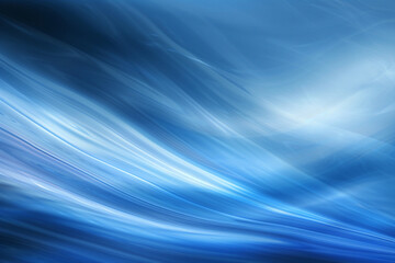 Online media visual content enhanced by a light indigo abstract blur.