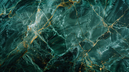 Green marble background for graphics use. Created with Ai