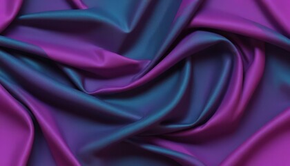 Obraz premium purple silk background texttoimage Intricate-seamless-fabric texture blending