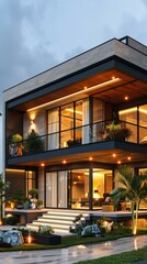 Fototapeta premium Modern House