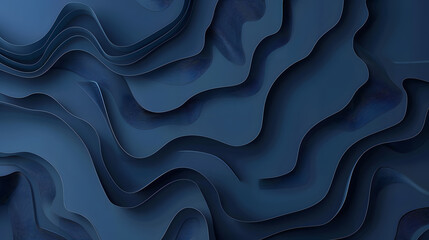 Obraz premium Modern abstract gradient dark navy blue background. Generative AI.